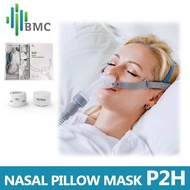 BMC P2H Nasal Pillow CPAP Mask Silicone SML Size All In Medical Sleep Mask For Snoring And Apnea Treatment With belt