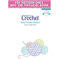 Crochet Pattern - How to Crochet Basic Crochet Stitches PDF (Please leave your email address after o