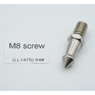 M8 Screw Solid Silver Stands Component Feet M8 for Monopod Tripod