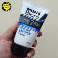 Biore men scrub facial wash bright energy 100 grams