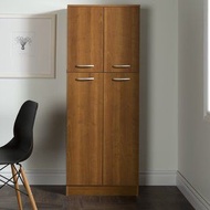 Kitchen Cabinet 3 Ft - Pantry cabinet (melamine Brown)