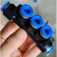 AKS PK8 5-Way Air Hose Splitter Connector – 5-Way Pneumatic Splitter