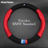 Alcantara พวงมาลัย All Season ไม่มีกลิ่นบางสำหรับ BMW รุ่นขนหนังแท้พวงมาลัยสำหรับ BMW E36 E46 E39 E9