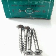 CHW Wood Screw 1 inch x 6 Wood Screw/ (A165)