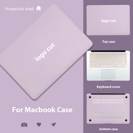 2026 Taro Purple Cream Case with Keyboard Cover for Macbook Neo A3404 Air13 M5 A3449 M4 A3240 Pro M5