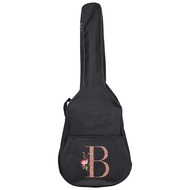 Guitar Bag Guitar Case Printing Rose Gold Series 31-41 Inch Classic Acoustic Guitar Cover Waterproof