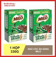 Combo 2 hộp Bánh Ngũ cốc ăn sáng Nestlé Milo ( hộp 300g ).