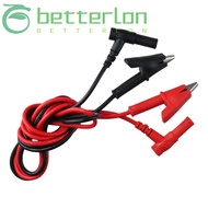 BETTER-LONTIME Alligator clip Lab test cable Soft test cable wires 3.3ft /1m Test lead