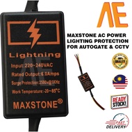 AE Maxstone Power Surge Lightning Protector Autogate AC220-240V / CCTV Camera-Ready Stock