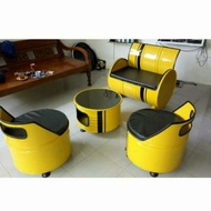 set kursi drum bekas