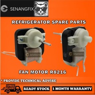 Refrigerator Parts Fan Motor R8216 Replacement LG / Samsung (PETI SEJUK)