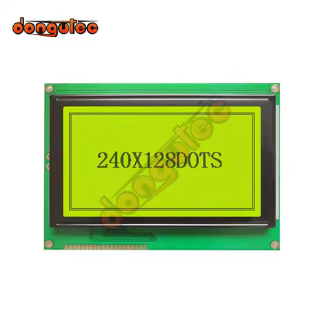 5.1 Inch T6963 5V 240128 LCD Display Module 240*128 LCM Screen Graphic 240x128 Compatible with PG240