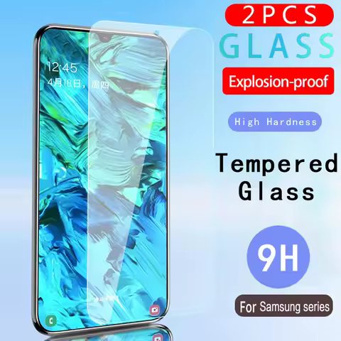 2PCS Full Cover Tempered Glass For Samsung Galaxy A71 A51 A41 A31 A21 A11 A01 Screen Protector For S