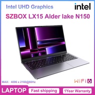 【HOT】SZBOX LX15 Intel Alder lake N150 Lightweight Portable Notebook/Laptops for College Students