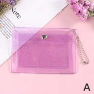 🔥🔥🔥Aofulai 1Pc Womens Credit Card Holder Wallet Transparent Waterproof PVC ID Card Wallet