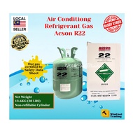 Refrigerant gas for air-conditioning/ Gas untuk aircond brand JH R22/Fresco R22/Acson R22/Hyfron R22