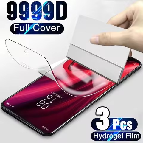 1-3Pcs Full Cover Hydrogel Film For Samsung S10 lite A73 A72 A71 A70 A14 A13 A12 M62 M31 M30 M21 M20