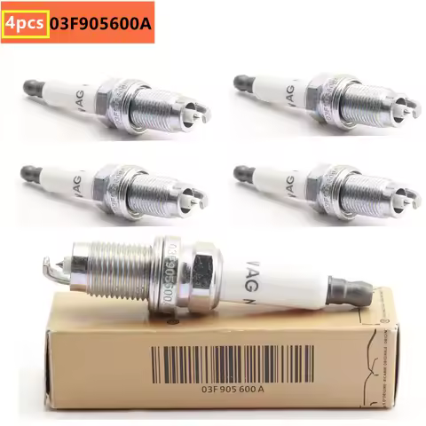 4pcs New 03F905600A IZFR6P7 97153 Car Iridium Spark Plug For Audi A1 A3 Beetle 1.2L Seat Altea Ibiza