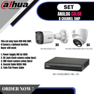 DAHUA CCTV Set 8CH 5MP with Dual Light Camera & Hardisk XVR5216AN-4KL/HAC-B1A51-A-IL/HAC-T1A51-A-IL