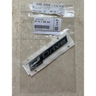 BMW F30 F15 EDRIVE Emblem Rear