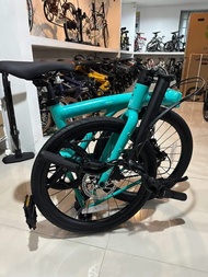 Java ECO 新款20吋三摺疊單車 (99.99%新Tiffany Blue)