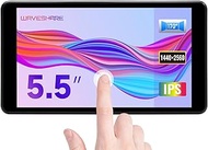 waveshare 5.5inch 2K Capacitive Touch LCD Display Compatible with Raspberry Pi 4B/3B+/Pi 3B/Zero 2w/