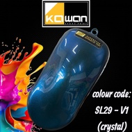 KAWAN PAINT 4 COLOUR CODE PAINT (SL29 V1,V2,V3,V4) CRYSTAL & BASECOAT BY SUPERSTAR