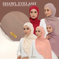 Shawl Eyelash Korean Crepe Premium 2.0MX0.7M