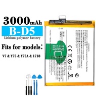 For Vivo V7 Y75 Y75A 1718 Battery B-D5 Battery Replacement