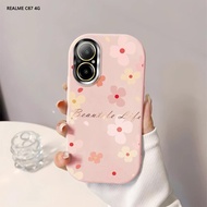 Softcase For Realme C67 C65 C55 C53 C51 C35 C21Y C25Y Beautiful Flowers Back Cover Case Soft Origina