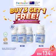 [Buy 3 Free 1] Pentavite Mixed Whole Milk Powder with Colostrum Chewable Tablet 32s For Kids Aged 3+