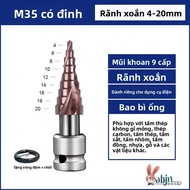 Defasilk | Mũi Khoan Tháp thép Coban Cứng Cao M35