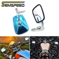 กระจกมองหลังมือจับรถจักรยานยนต์ SEMSPEED กระจกมองหลังสำหรับ Honda ADV160 ADV150 Click Vario 160 150 