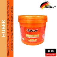 HB D1 7+1 Huber 10w40 Formula D1 Ultra High Performance Diesel Fully Synthetic Engine Oil 8L (MADE I