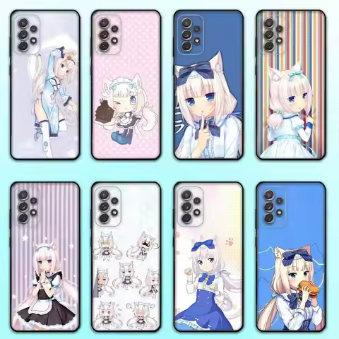 GAME-N-Nekopara-V-Vanilla Phone Case For Samsung S 25,24,23,22,30,21,10,9,Ultra,Plus,Lite,FE,4,5 G S