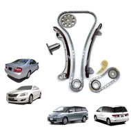 (12pc) Original Toyota Timing Chain Kit Set for Toyota Camry ACV30 ACV40 ASV50 1AZ-FE 2AZ-FE (With O