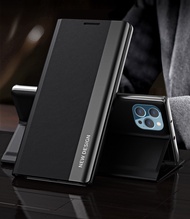 Bằng da nắp gập 360 Mạnh Mẽ Ốp bảo vệ cho iPhone 15 14Promax 13Promax 12Promax 11 X XS Promax 12Mini