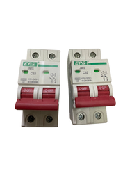 EPS MCB 32A 1POLE 6KA / C32 2POLE Miniature Circuit Breaker