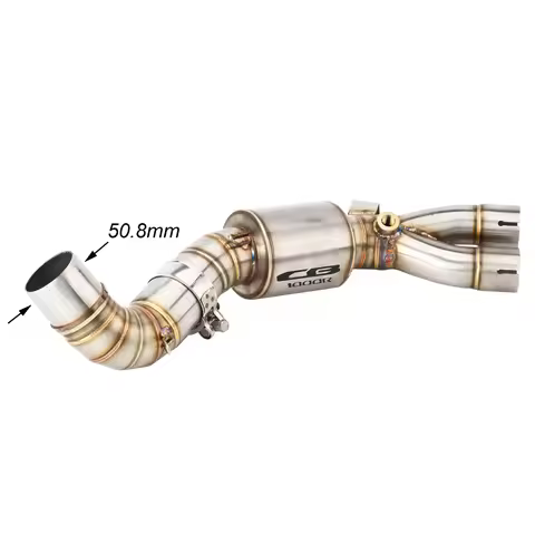Motorcycle Exhaust Muffler Link Pipe For Honda CB1000R 2008 to 2016 CB 1000R CB1000 R CB 1000 R