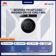 Samsung Mesin Cuci BESPOKE Front Load Washer 13 kg- WD13BB944DGE