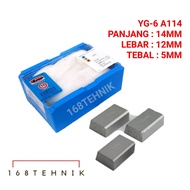 MATA WIDIA ECER / PAHAT WIDIA YG6 A114 / BETEL WIDIA YG-6 A114 / WIDIA A114 / Mata Widia Carbide / P