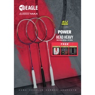 EAGLE ACRO MAX Head Heavy 4U Badminton Racket Attacks Power Heavy Original Badminton Head