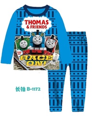 Baju Tidur Budak Lelaki Boy Fashion Baju Budak  Pyjamas   Sleepwear Ailubee Thomas A1172B