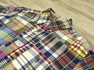 Ralph Lauren Polo Patchwork Shirt 90s @ RRL McCOY FDMTL Red Wing Paraboots