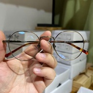 [日本手造眼鏡] 內藤熊八作【純鈦Titanium】Model︰N046 眼鏡框架 (琥珀金)
