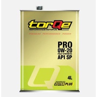 ENGINE OIL HI-REV torQe PRO 0W-20 API SP 4L FULLY SYNTHETIC Ester Plus Super Car Oil BMW Honda Volks
