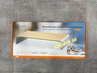 【全新行貨 門市現貨】 J5create Type-C PD多功能實木4K螢幕架 JCT425