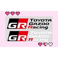 Toyota gr racing CAR STICKER GR TOYOTA ZOO