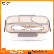 [kejie] For Microwave & Dishwasher Safe for Drop-Proof,Dishwasher Safe Lunch Box with Utensils