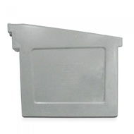 F300 PVC ARENSI-MARLEY GUTTER END CAP (LEFT+RIGHT)